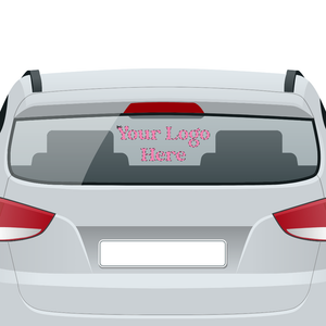 Custom Branded Car Window Decals | Removable Vinyl Sticker