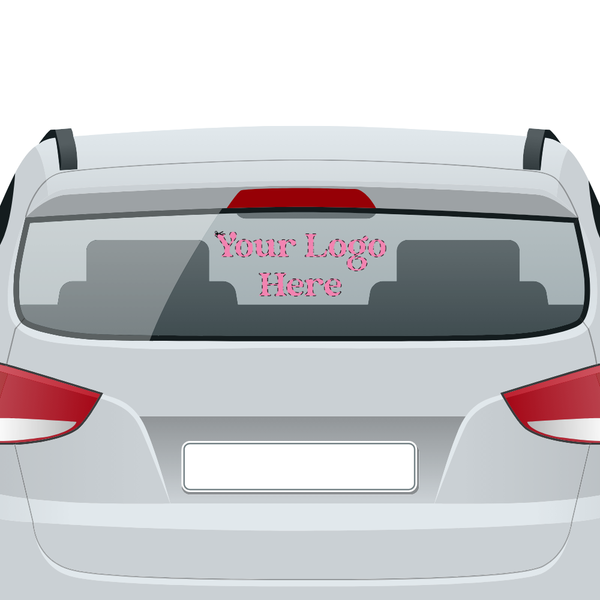 Custom Branded Car Window Decals | Removable Vinyl Sticker