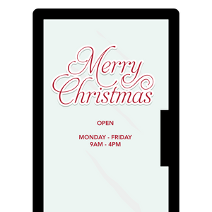 Christmas Writing Window & Wall | Sticker Decals