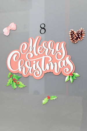Christmas Writing Window & Wall | Sticker Decals