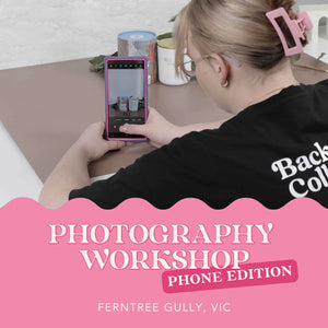 Product Photography Workshops Melbourne
