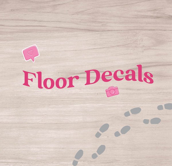 Custom Non-Slip Floor Decal | Event Vinyl Stickers