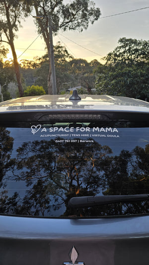 Custom Branded Car Window Decals | Removable Vinyl Sticker