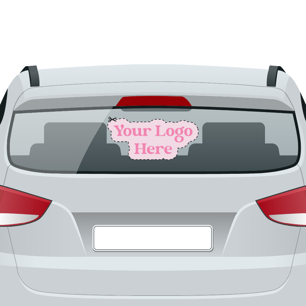Custom Branded Car Window Decals | Removal Vinyl Stickers