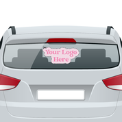 Custom Branded Car Window Decals | Removal Vinyl Stickers