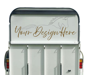 Custom Design Horse Float Decals | Damage-free Vinyl