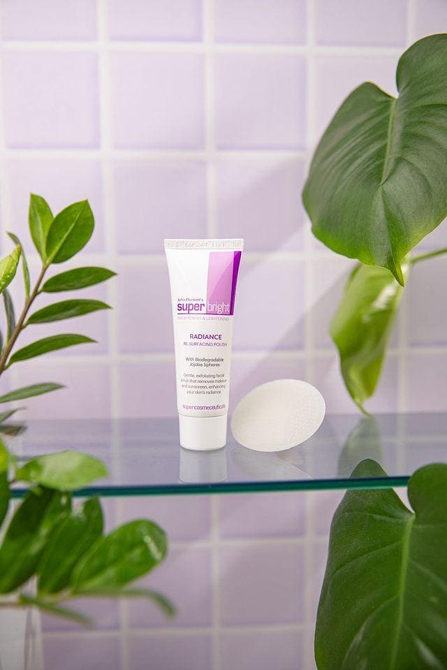 backdrop collective - skincare photography Purple tile double-sided photography vinyl backdrop 