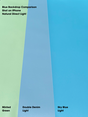 Blue Solid Colour | Single-sided Backdrops