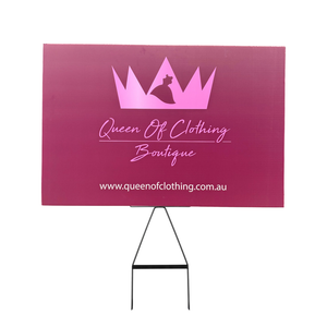 Custom Printed Corflute Signs