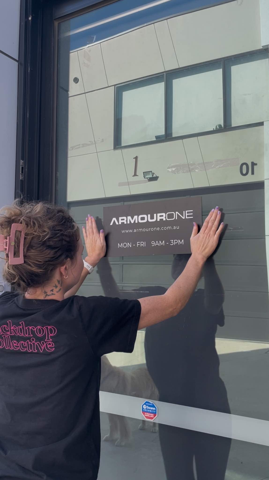 Shop Front Door Decals | Outdoor Removal Vinyl Stickers