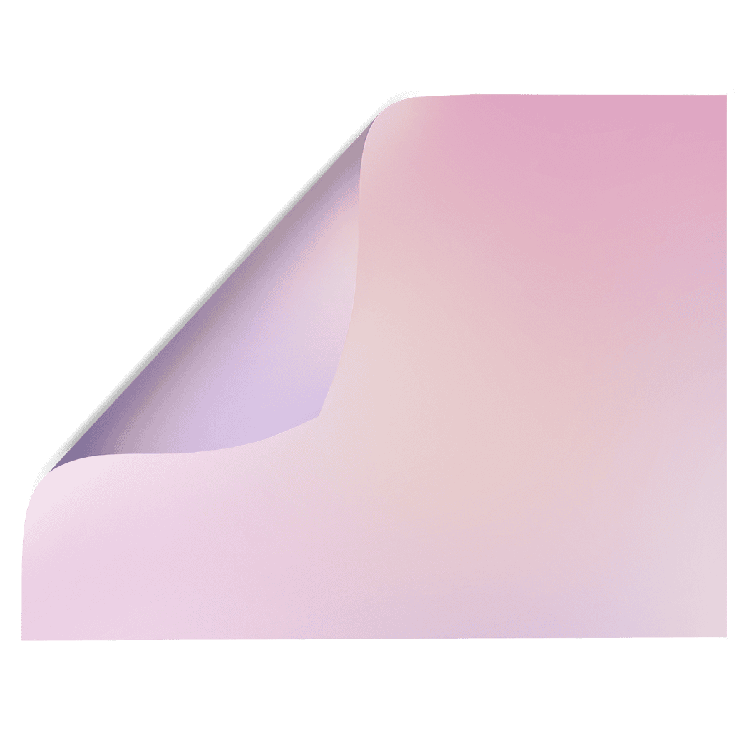 Baby Pink Gradient | Double-sided Backdrop