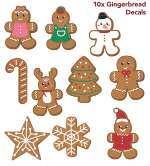 Christmas Decal Packs | Repositionable Window & Wall Decals