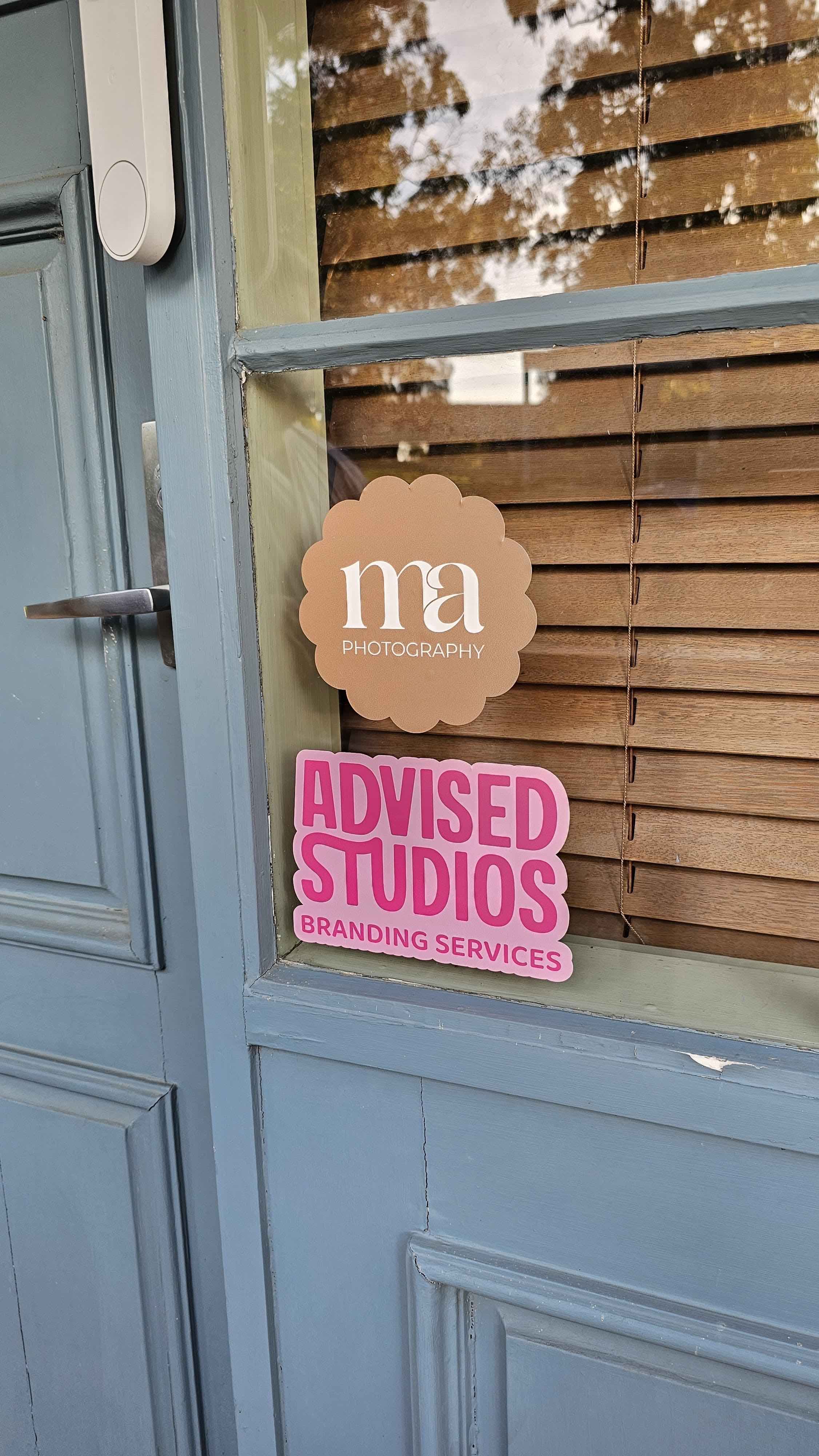 Shop Front Window Decals | Outdoor Removal Vinyl Stickers