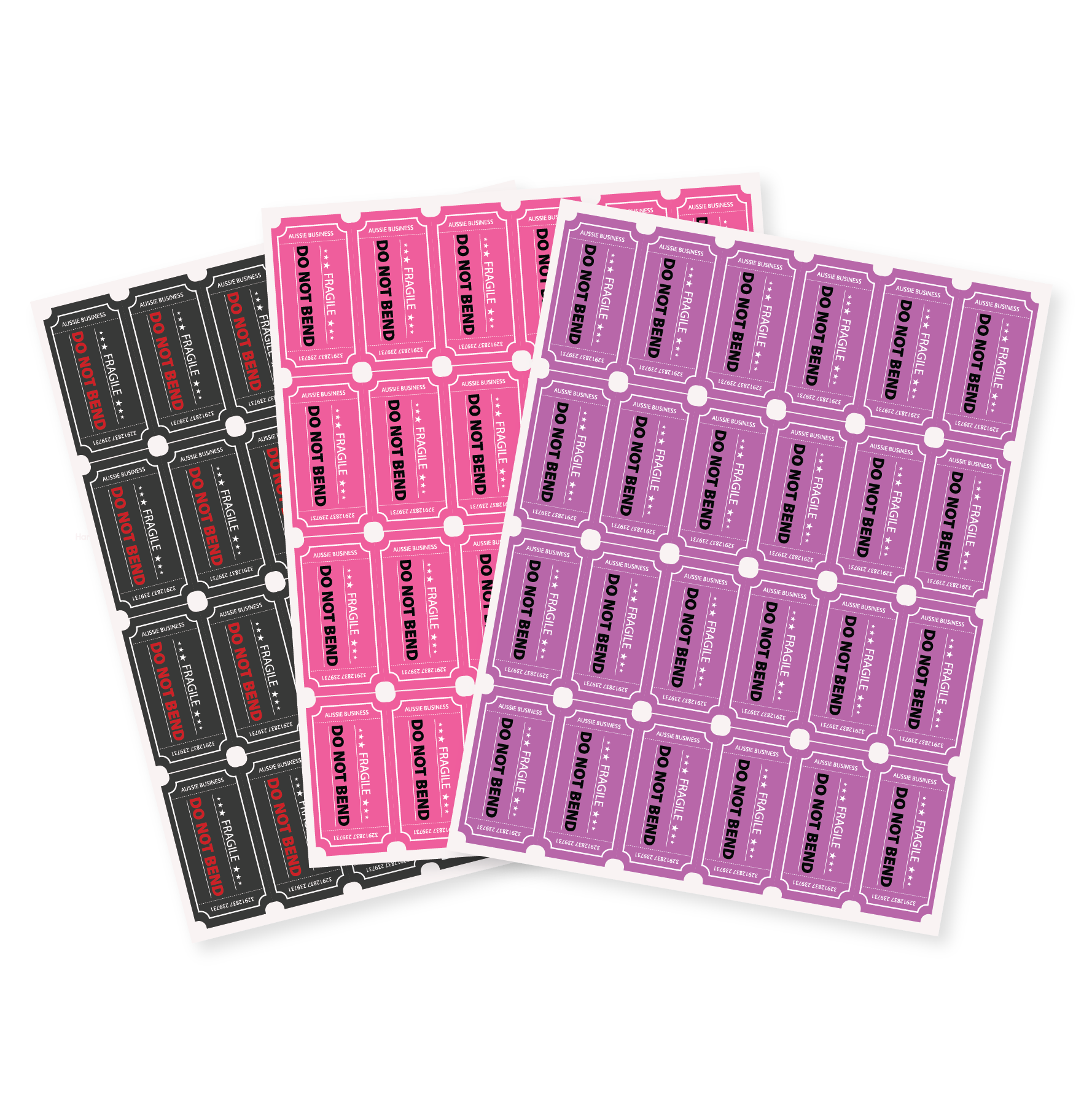 Do Not Bend Packaging Stickers | Handle With Care Shipping Labels