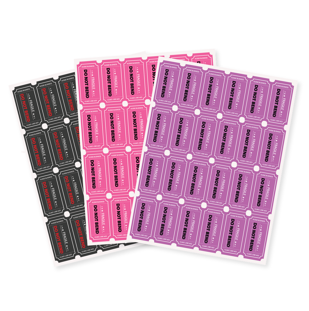 Do Not Bend Packaging Stickers | Handle With Care Shipping Labels