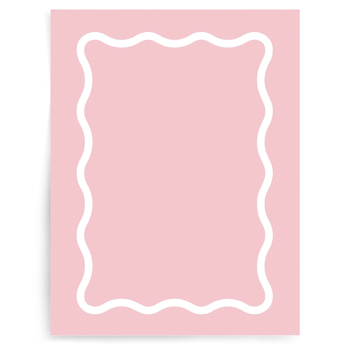 Wavy Border | Single-sided Backdrop