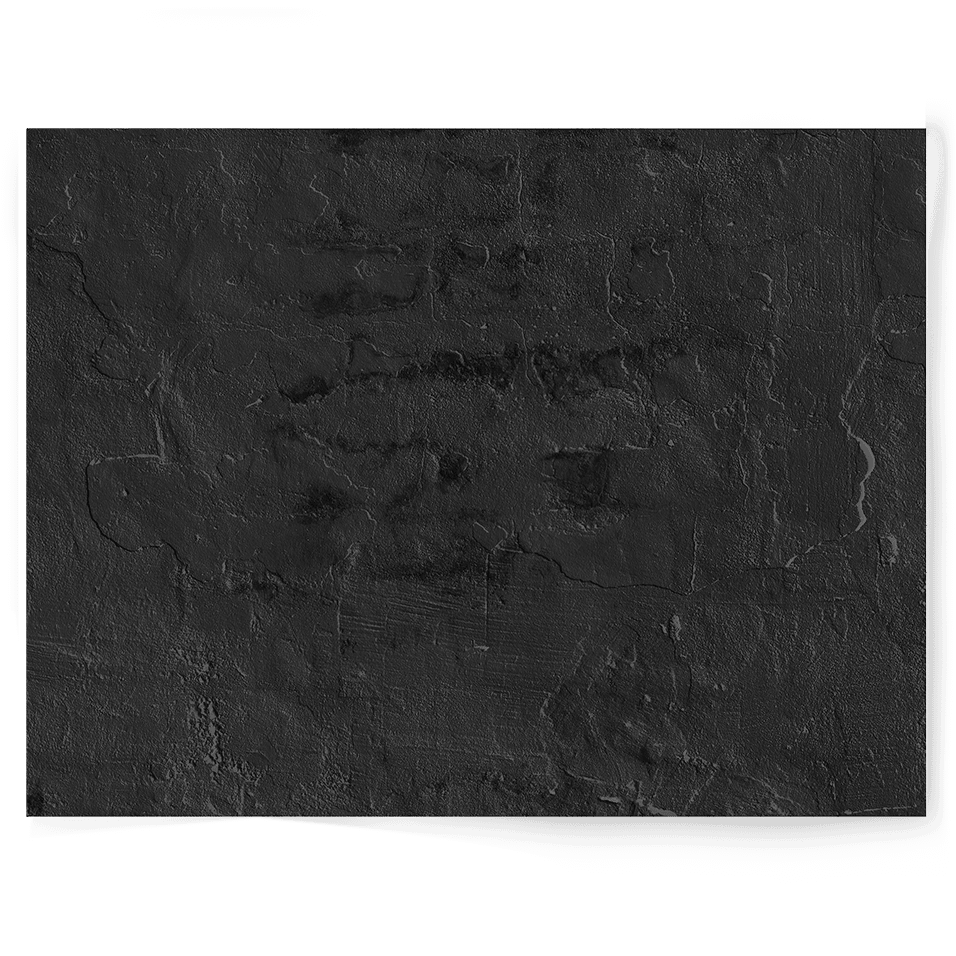 Ebony Black Concrete | Single-sided Backdrop