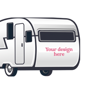 Custom Design Caravan Decals | Removable Damage-free Vinyl