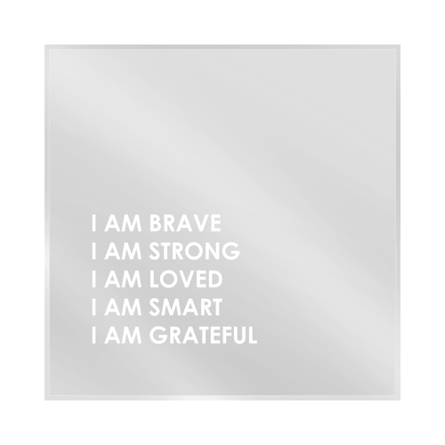 Affimation Mirror Decals | Vinyl Stickers