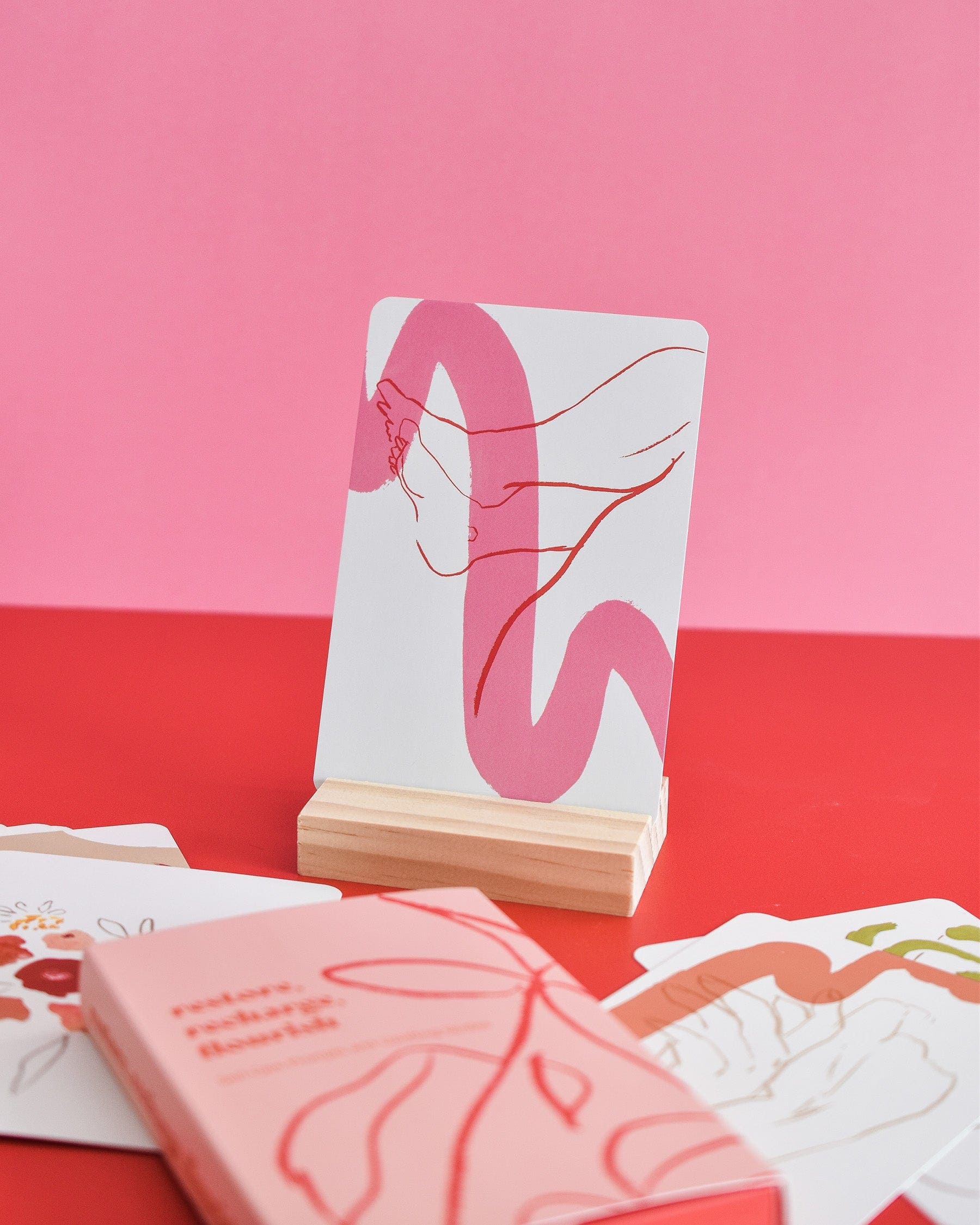 Funfetti Red | Single-sided Backdrop