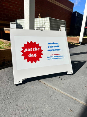 A-Frame Decals | Outdoor Removable Vinyl Stickers