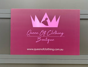Custom Printed Corflute Signs