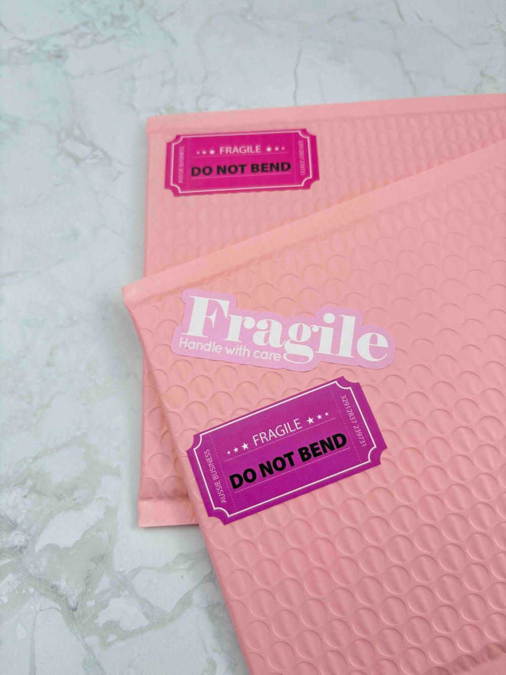 Do Not Bend Packaging Stickers | Handle With Care Shipping Labels