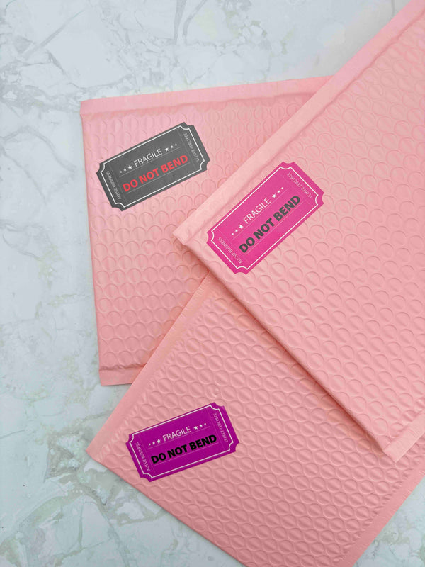 Do Not Bend Packaging Stickers | Handle With Care Shipping Labels