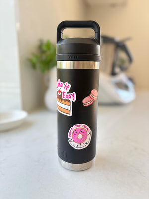 Mini Reusable Decal Packs | Foodie & Cake Lover Themed