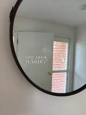 Affirmation Mirror Decals | Vinyl Stickers