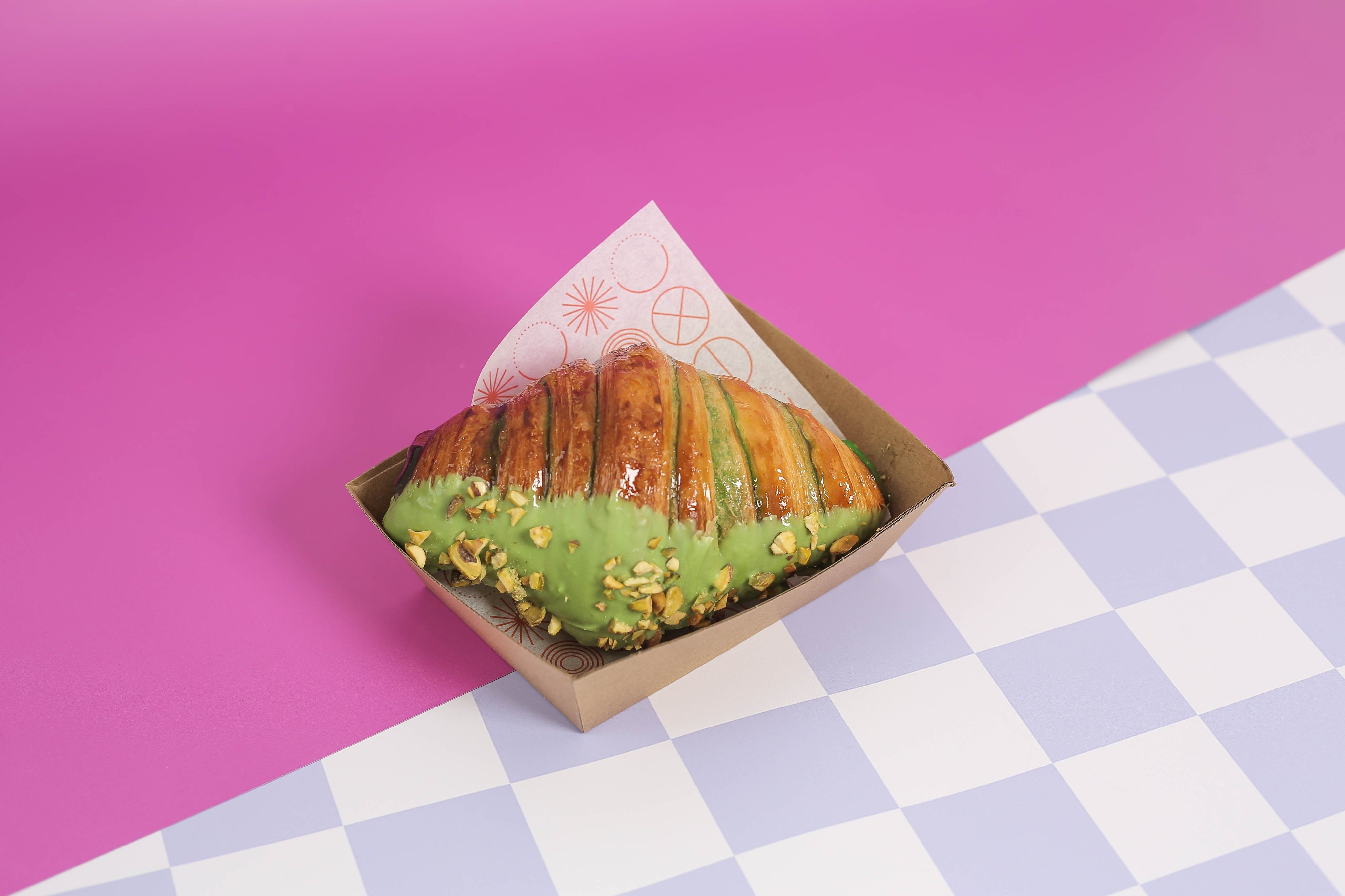 Purple Check It | Single-sided Backdrop