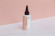 light peach and marble Double-sided vinyl waterproof Backdrop - Backdrop Collective