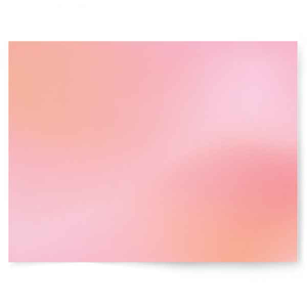 Peach + Orange Solid Colour | Single-sided Backdrops
