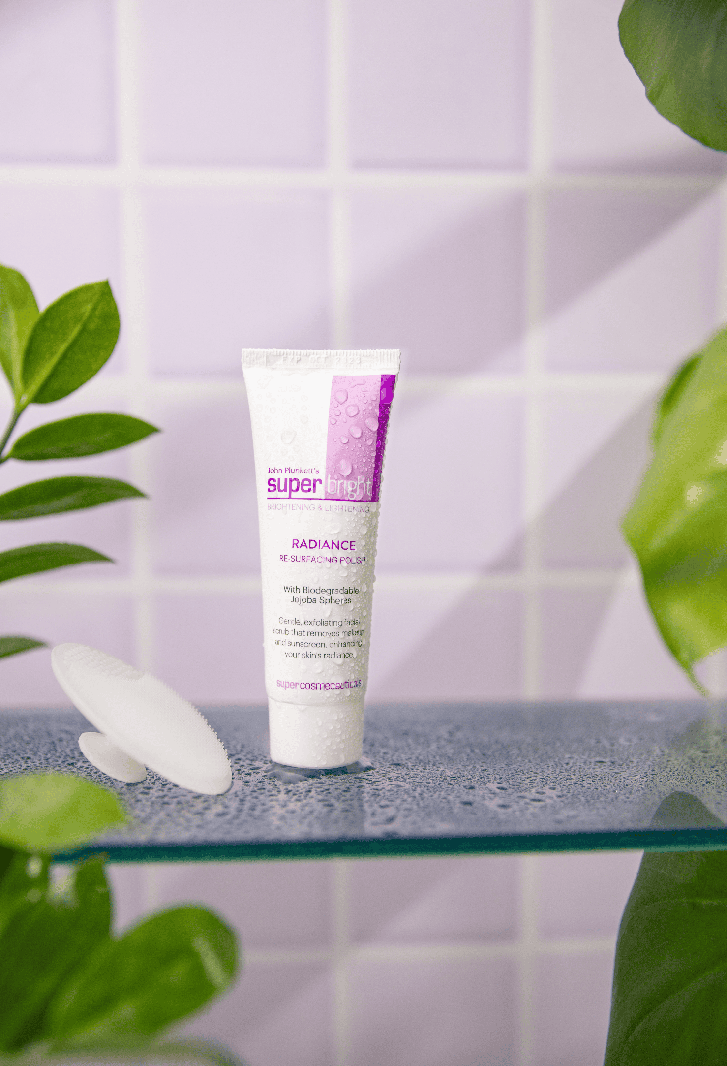Purple Pastel Tile | Single-sided Backdrop