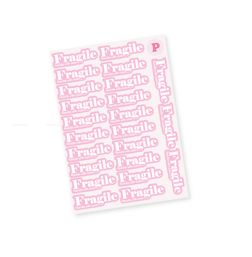 Fragile Packaging Stickers | Handle With Care Shipping Labels