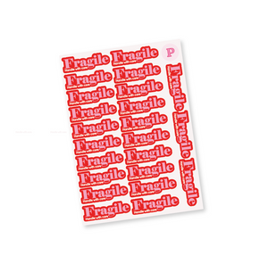 Fragile Packaging Stickers | Handle With Care Shipping Labels