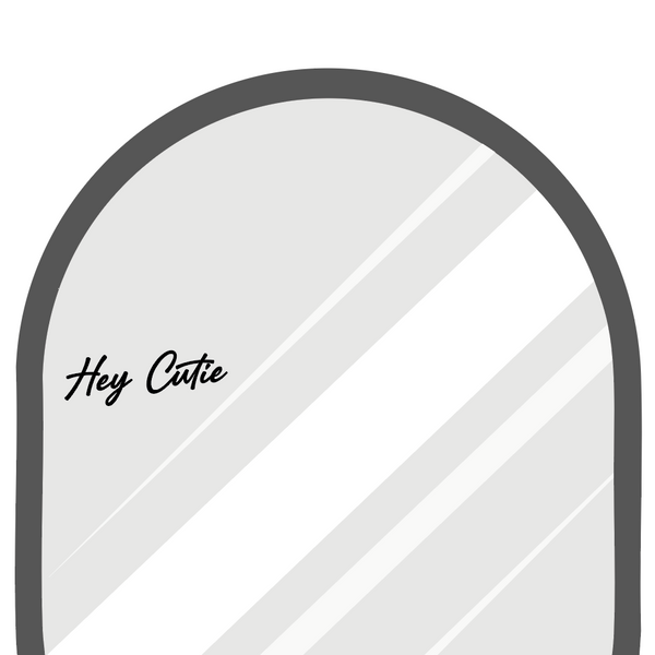 Affirmation Mirror Decals | Vinyl Stickers