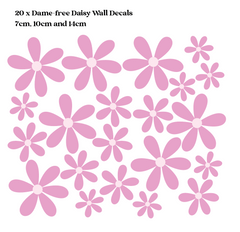 Daisy | Reusable Wall Sticker Decals