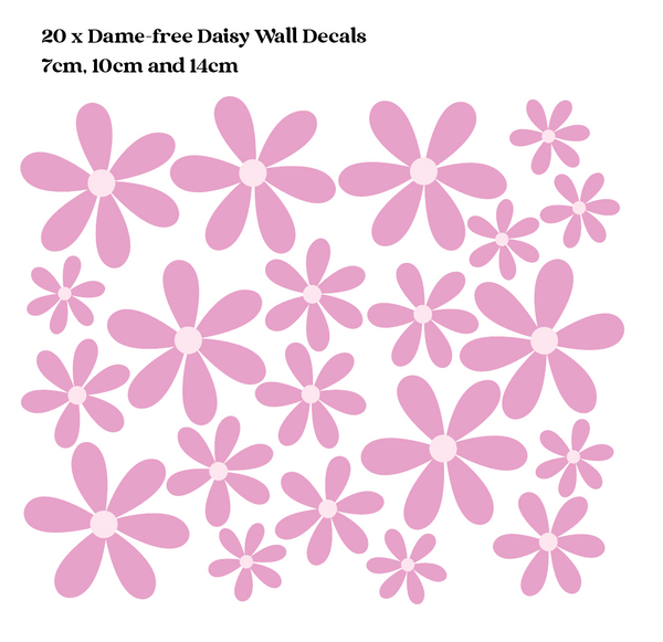 Daisy | Reusable Wall Sticker Decals