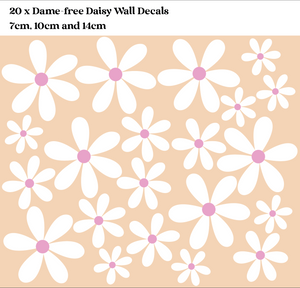 Daisy | Reusable Wall Sticker Decals