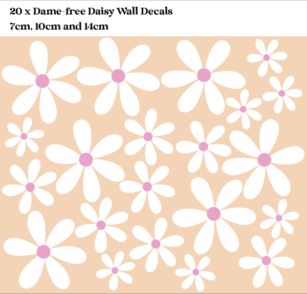 Daisy | Reusable Wall Sticker Decals