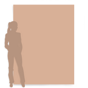 Solid Colour Extra Large Media Wall