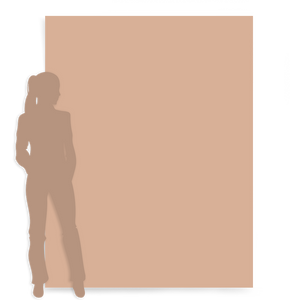 Solid Colour Extra Large Media Wall