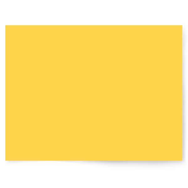 Yellow Solid Colour | Single-sided Backdrops