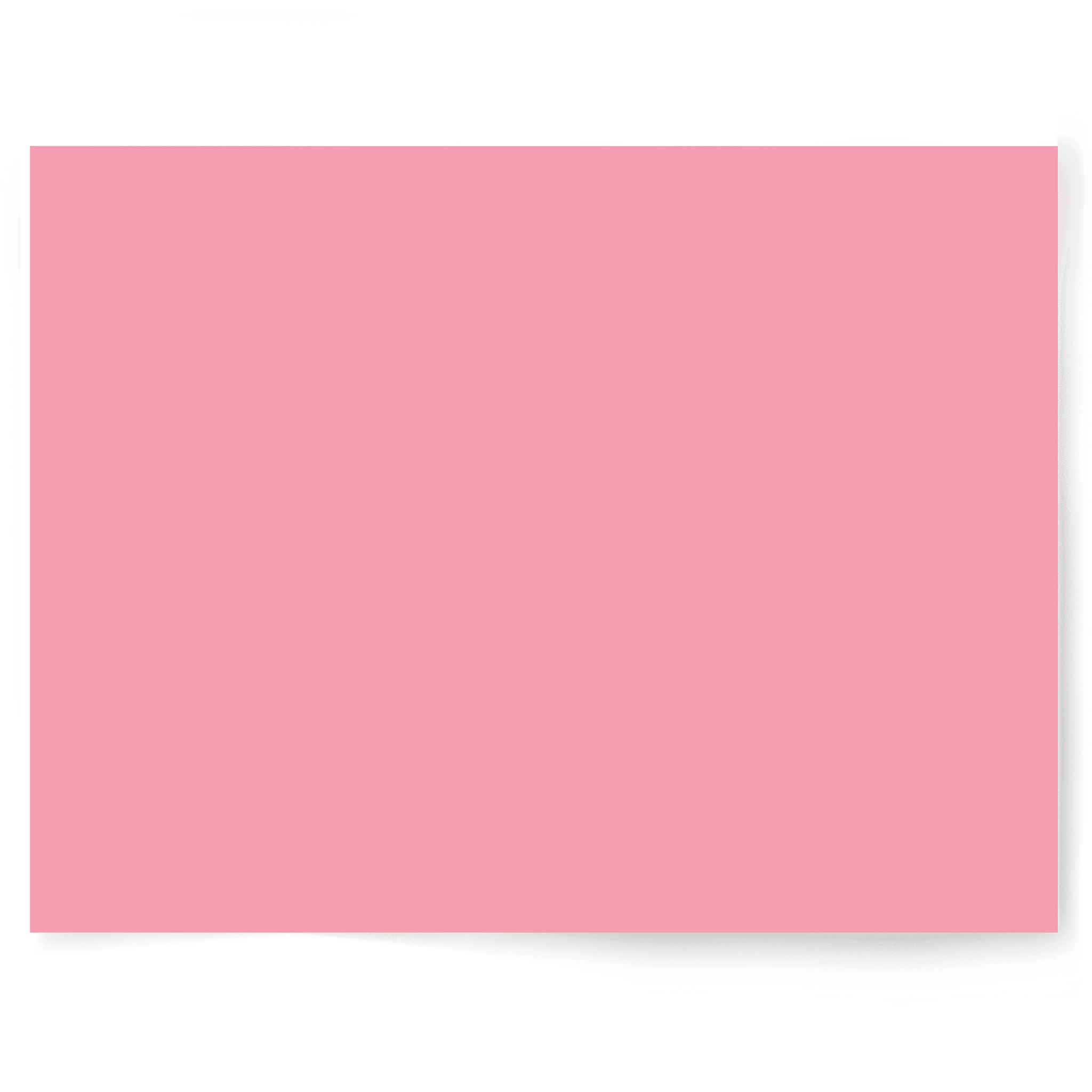 Bubblegum Pink | Single-sided Backdrop