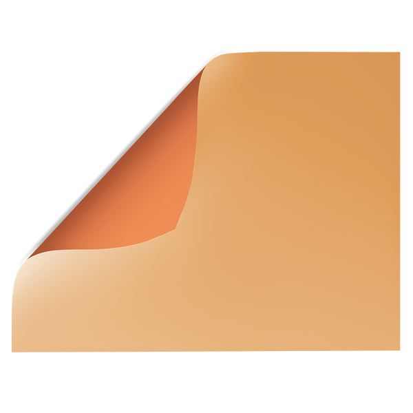 Orange & Peach Solid Colour | Double-sided Backdrops