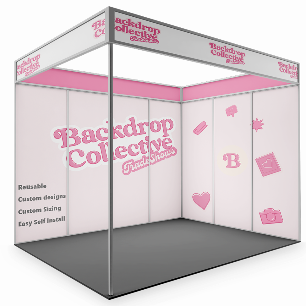 Trade Show Booth Panel Backdrop | Octanorm Infills – Backdrop Collective