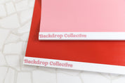 Funfetti Red | Single-sided Backdrop