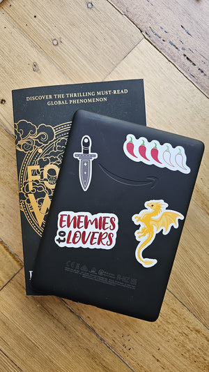 Mini Reusable Decal Packs | Book Lover Themed