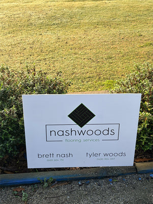 Custom Printed Corflute Signs